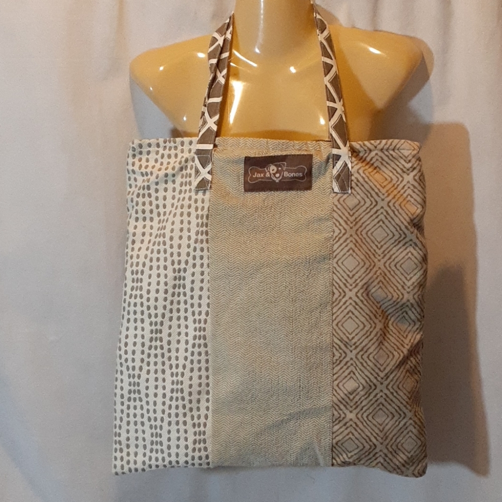 Jax & Bones Eco-Tote Tapestry & Velvet Bag